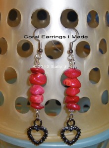 I made these earrings and sold them on ebay.